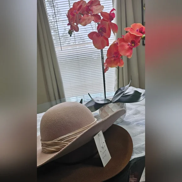 2 neutral tone hats - Picture 4 of 4